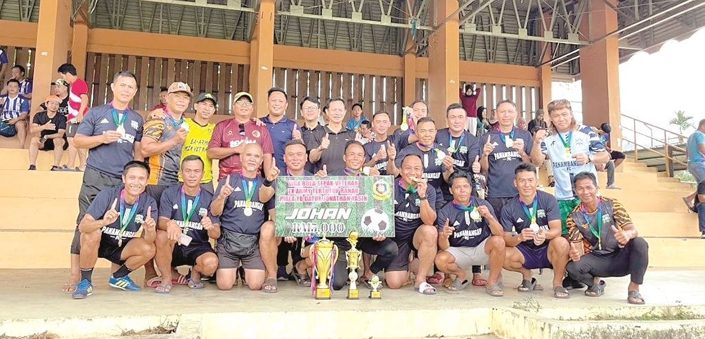 Panambangan Team crowned football champs