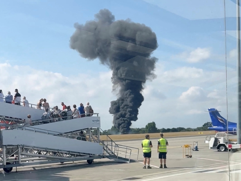 Small plane crashes at Southend airport, forcing closure