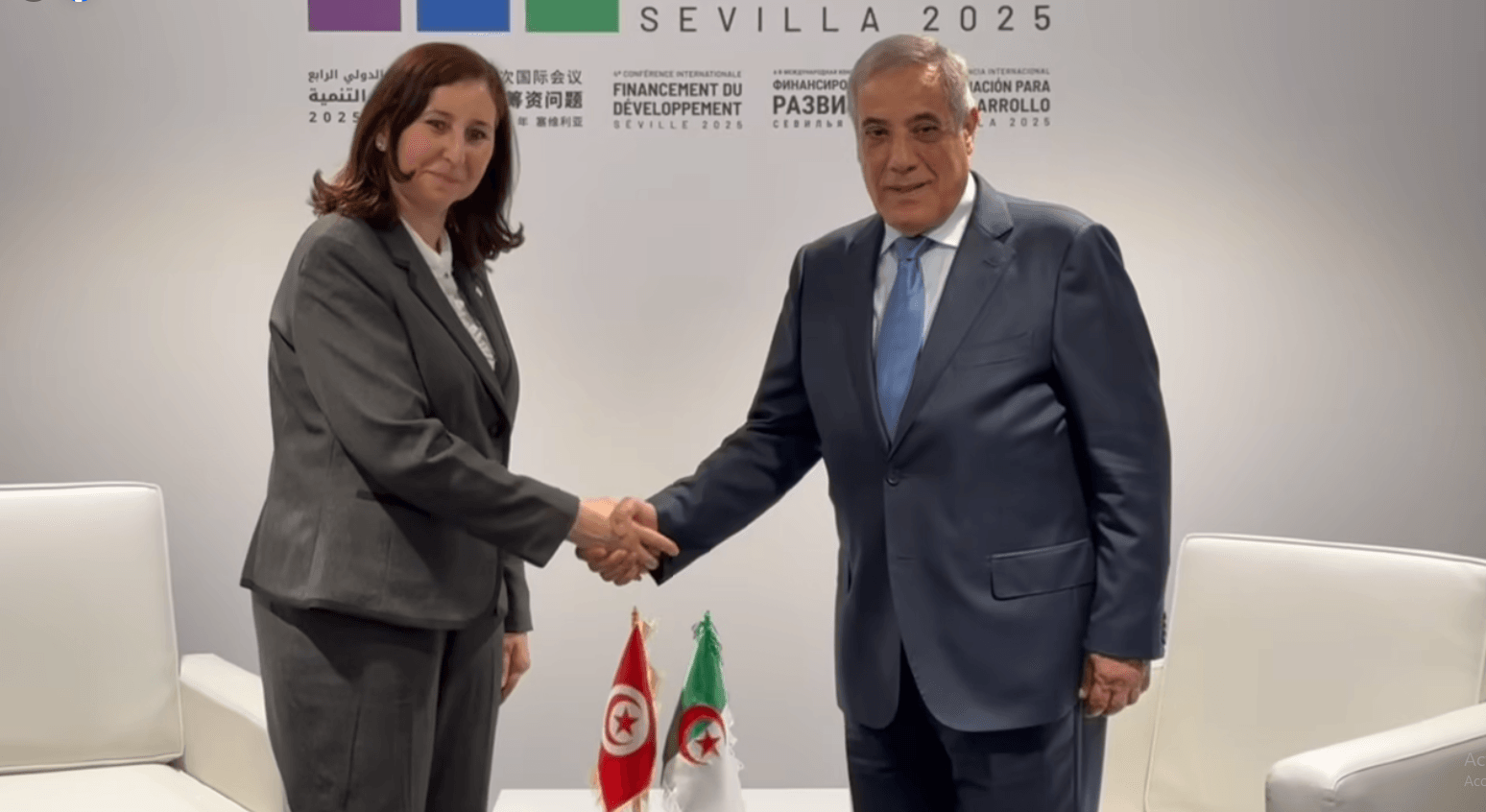 العرباوي يلتقي رئيسة الحكومة بالجمهورية التونسية