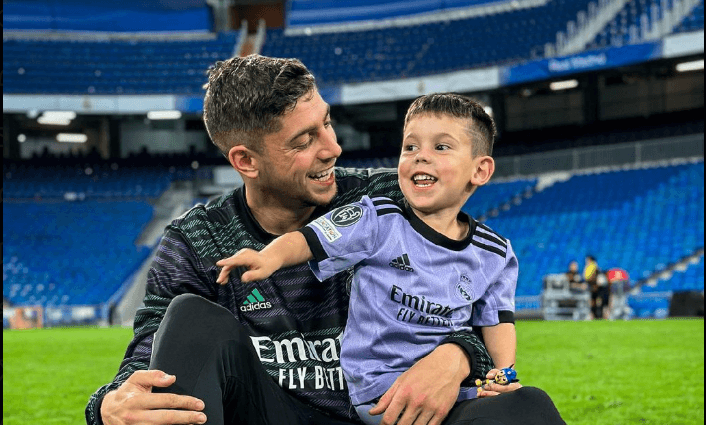 بالفيديو.. نجل فالفيردي يقلّد احتفالات لاعبي ريال مدريد