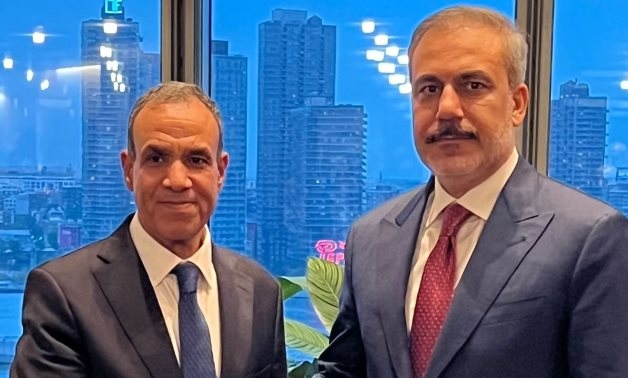 Egyptian, Turkish FMs discuss bilateral ties, Israeli war on Gaza