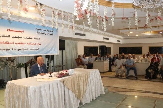 نقيب المعلمين يعلن ضخ دماء جديدة وتصعيد الشباب في منظومة العمل النقابي