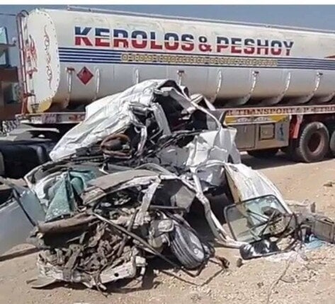 حبس سائق حادث الطريق الإقليمي بالمنوفية 4 أيام.. وزيرة التضامن تزور أسر الضحايا