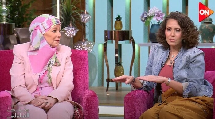 الخميس.. مشيرة إسماعيل وابنتها في ضيافة منى الشاذلي