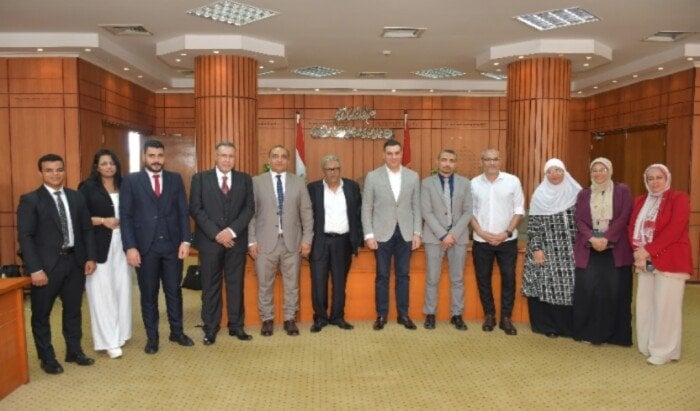نائب محافظ بورسعيد يترأس اجتماع متابعة تنفيذ مشروع تخطيط الموارد المؤسسية