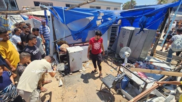 استشهاد 33 فلسطينيا بينهم صحفي بقصف الاحتلال كافتيريا "الباقة" على شاطئ بحر غزة - الدولي : البلاد