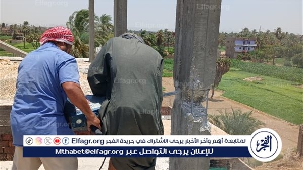 إزالة 50 حالة تعدي على أراضي زراعية بأسيوط