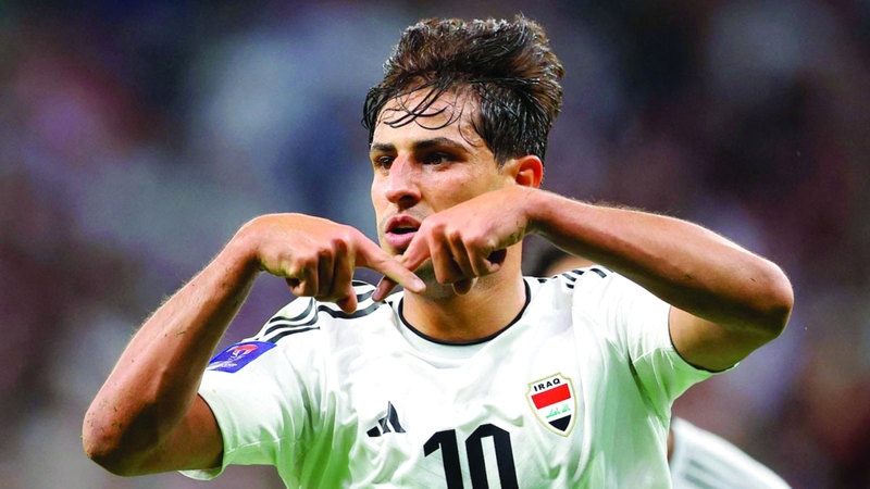 المهاجم العراقي مهند علي يقترب من الوصل