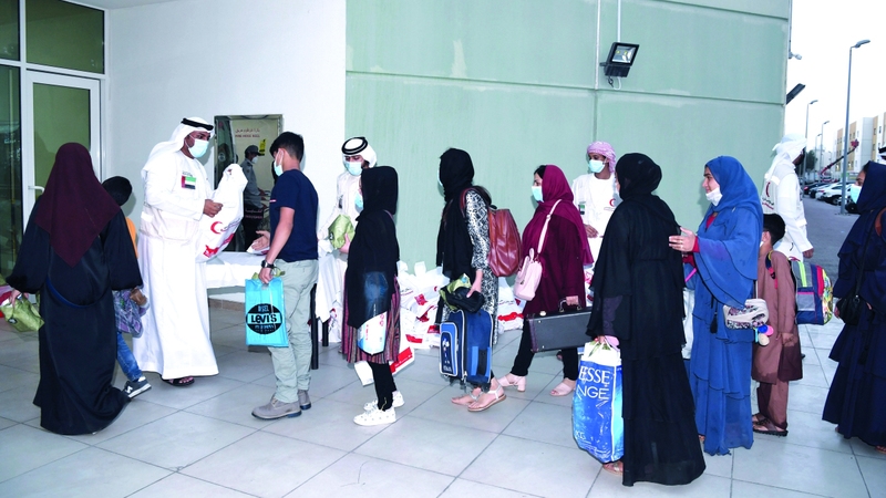 17.6 ألف أفغاني استضافتهم الإمارات قبل مغادرتهم إلى وجهاتهم النهائية