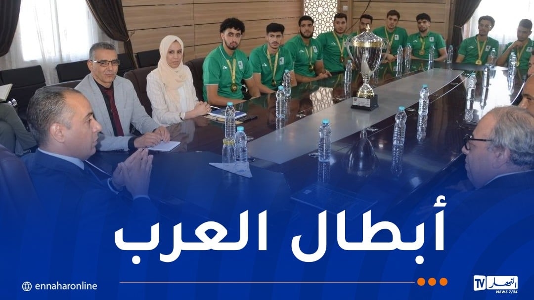 بالصور.. صادي يستقبل المنتخب الوطني لكرة السلة