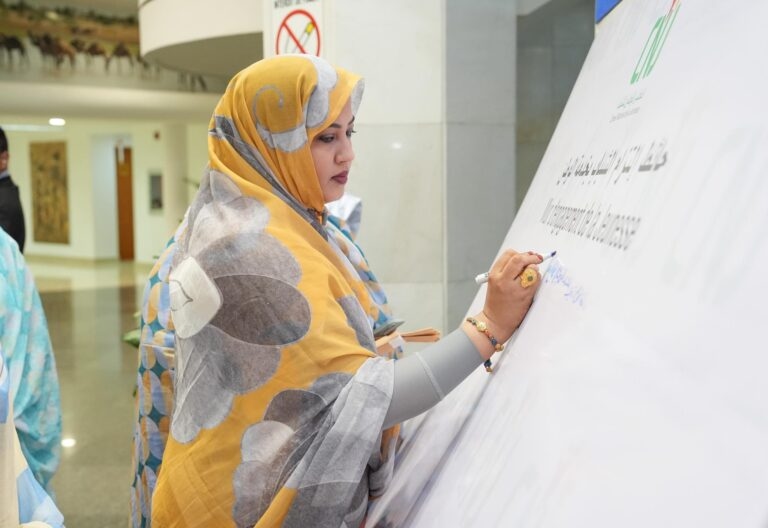 السيدة الأولى: فخورة بجهود كل شاب وشابة للمساهمة في بناء موريتانيا