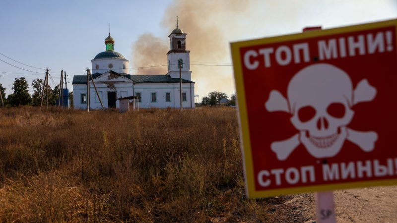 Ukraine to withdraw from treaty banning anti-personnel mines
