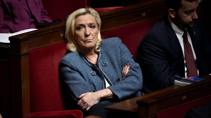 Le Pen's former far-right EU group accused of misusing €4.3m in public funds