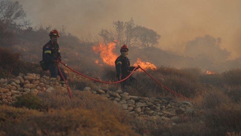 Growing wildfires across Europe are intensifying health risks