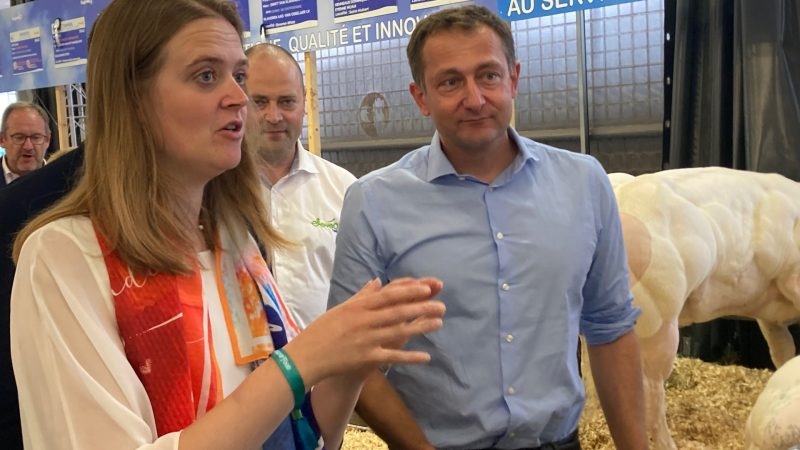 Hansen fields CAP cut fallout at Belgium's largest farm fair