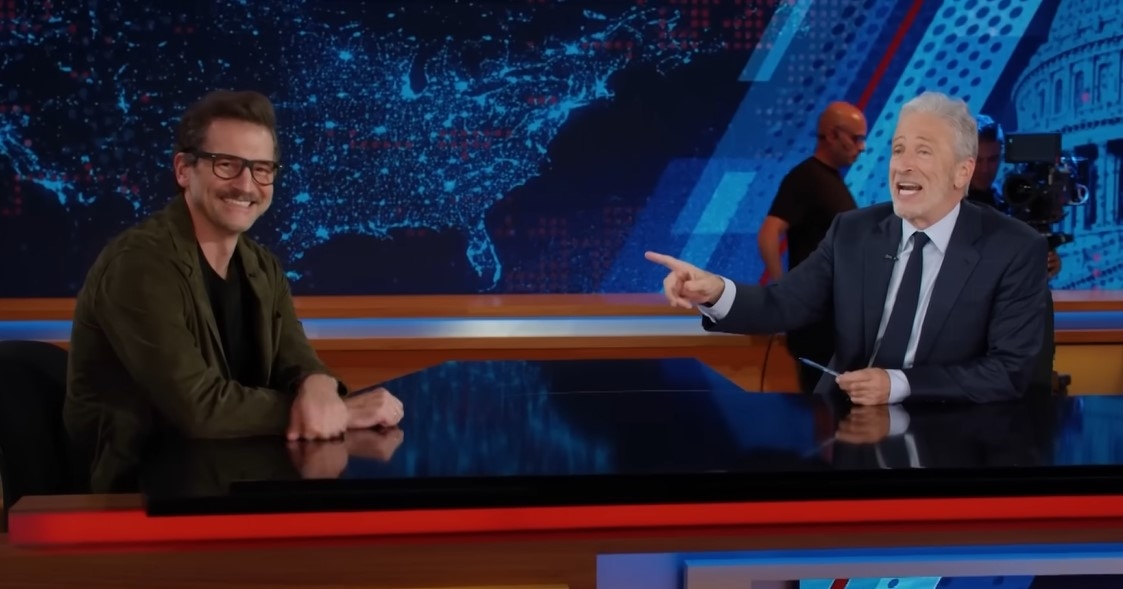 The Winner of the Pedro Pascal Lookalike Contest Works on the Daily Show