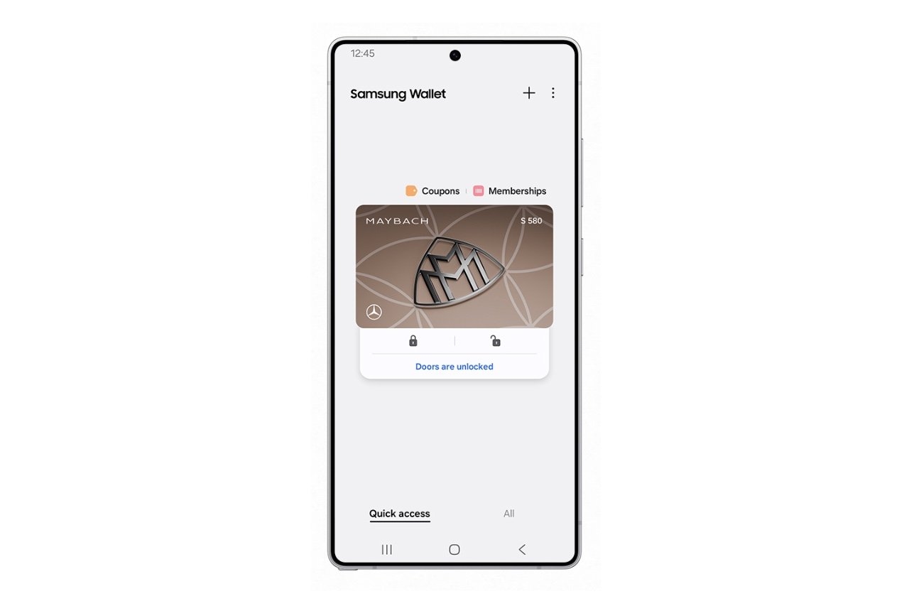 Samsung Wallet: Your New Digital Key for Mercedes-Benz