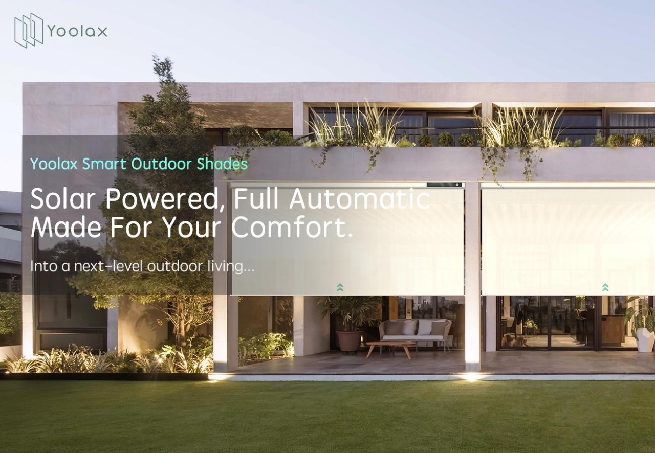 Our In-Depth Review of Yoolax Motorized Patio Shades for Your Backyard Sanctuary