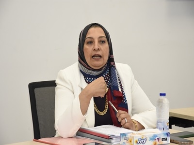 نائب رئيس جامعة عين شمس لشئون خدمة المجتمع تستعرض جهود القطاع