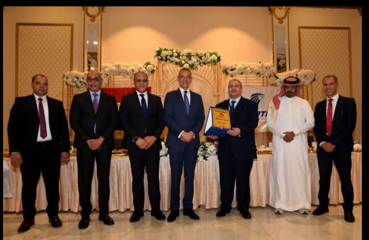 مصر للطيران إحتفلت بإنتهاء موسم الحج
