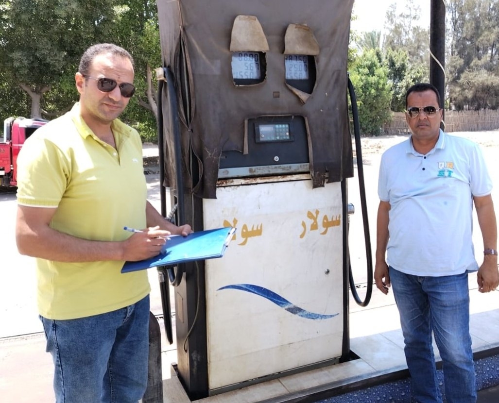 ضبط5طن فول و10500لتر سولار و بنزين فى حملات على10مراكز بالبحيرة
