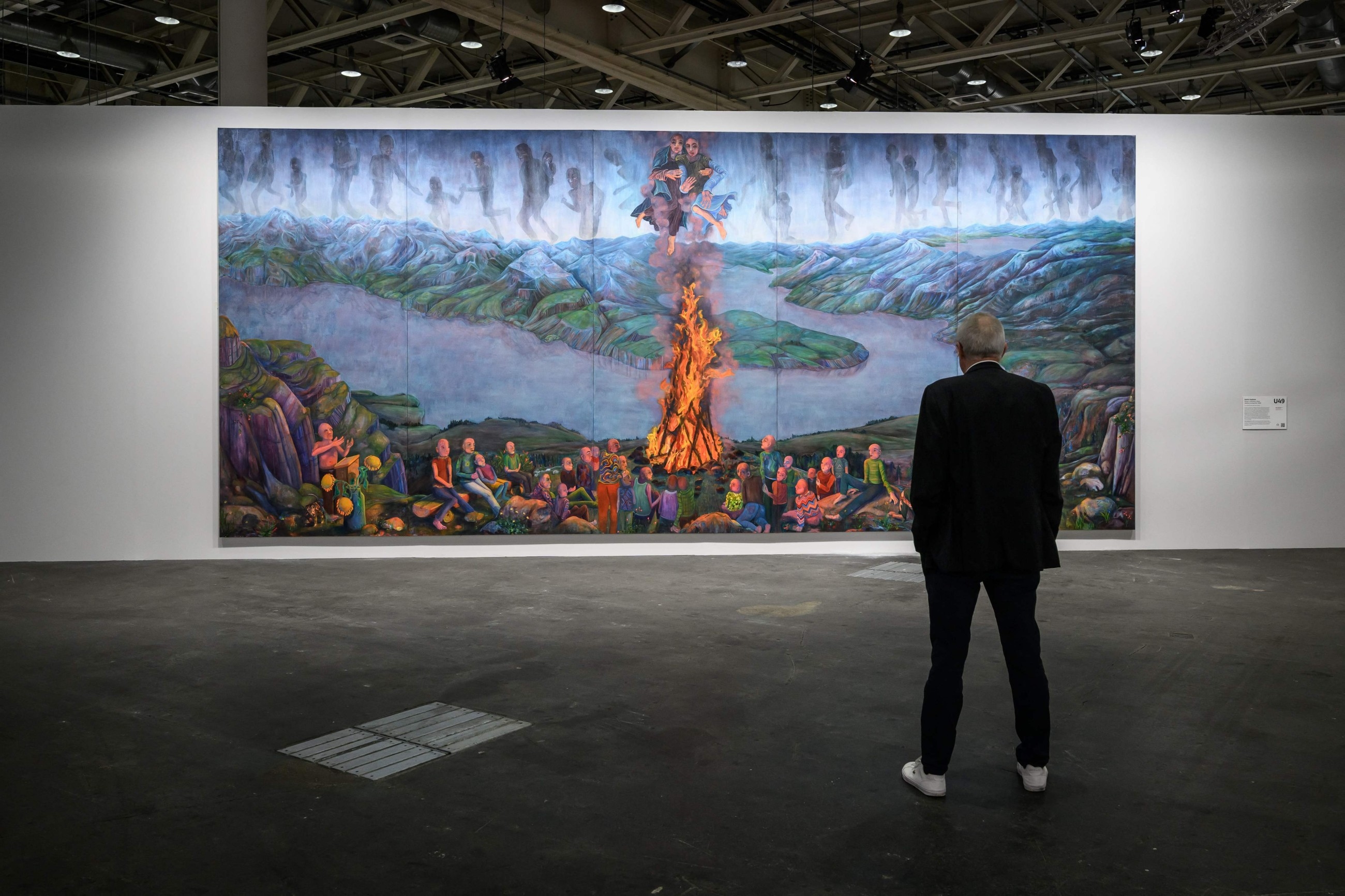 World's top contemporary art fair paints a portrait of a troubled planet