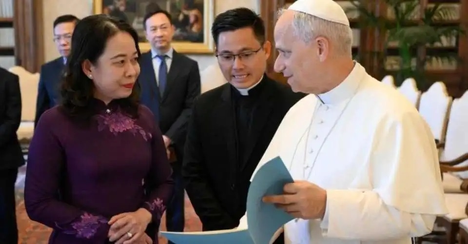 Pope Leo XIV says he 'truly wishes' to visit Vietnam