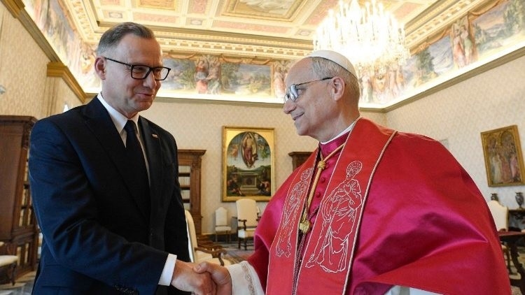 Pope Leo XIV receives President of the Republic of Poland