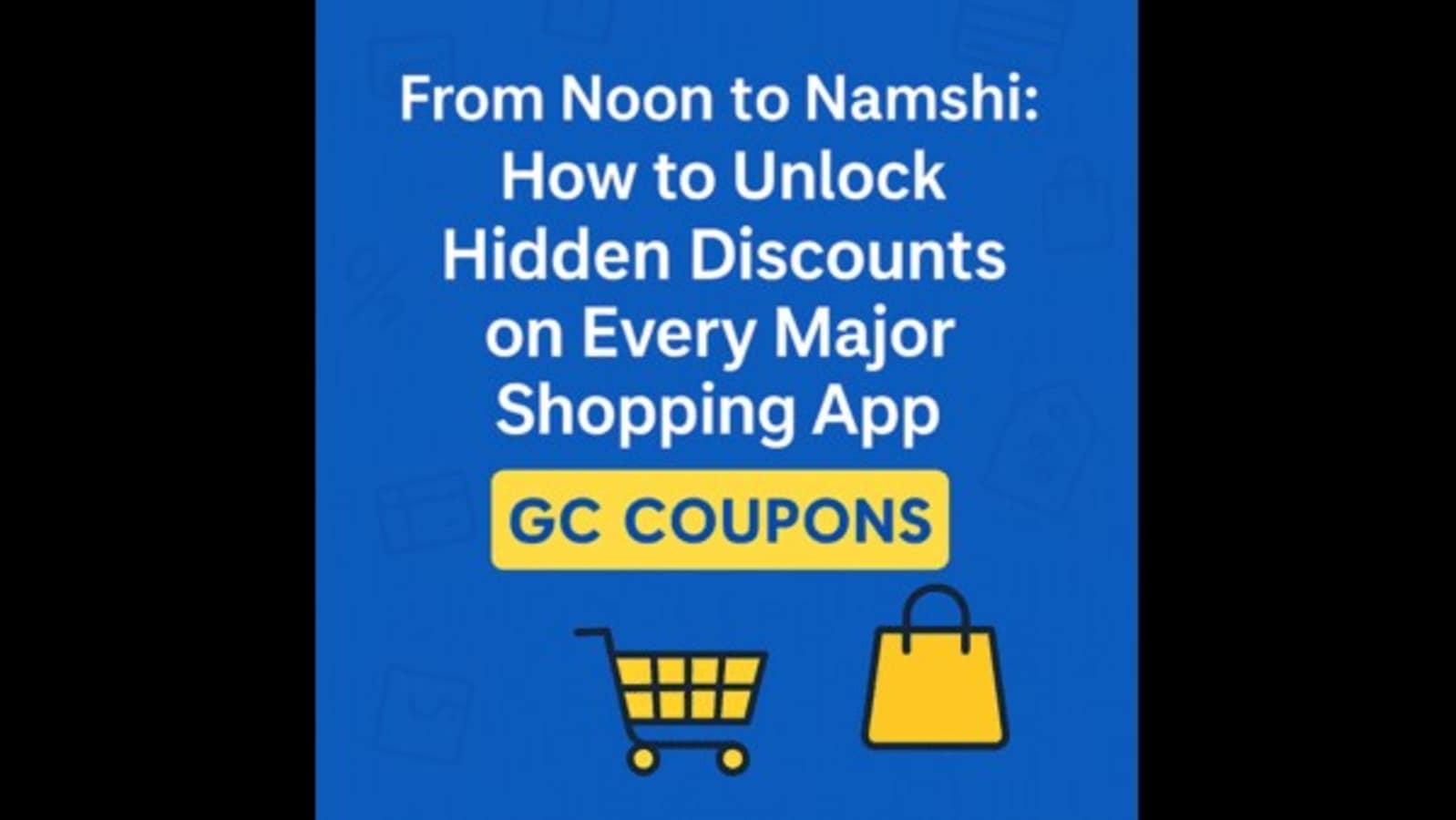 From Noon to Namshi: How to Unlock Hidden Discounts on Every Major Shopping App