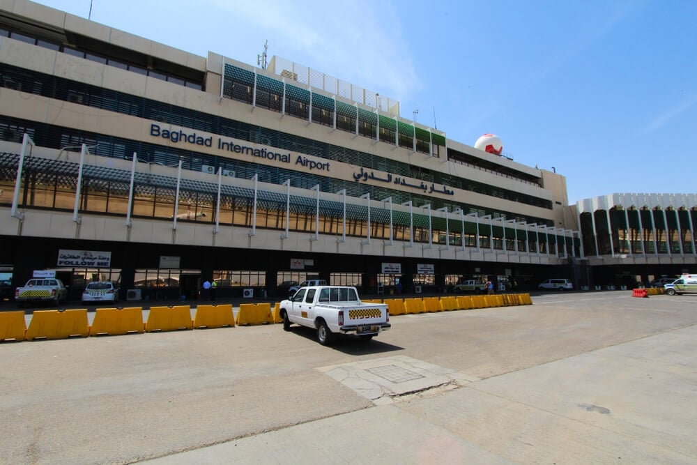 Drone fell 10 km from Baghdad International Airport