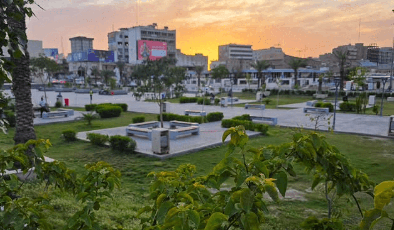 Baghdad's Ummah Park transformed into lush urban forest after rehabilitation