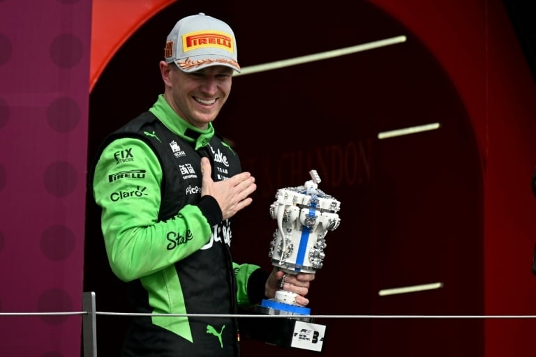 Hulkenberg shakes off F1's longest unwanted record with podium finish at Silverstone
