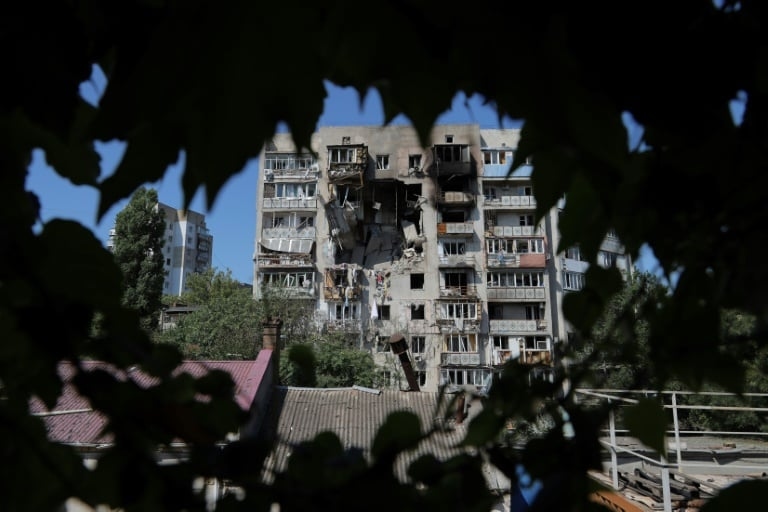 Russian attack kills displaced Ukrainian family, officials say