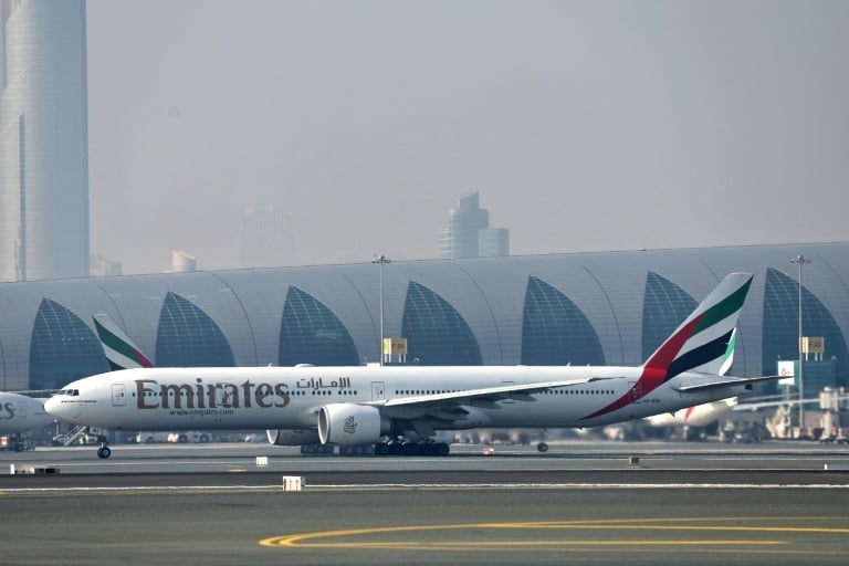 Dubai airport logs record travellers in first half
