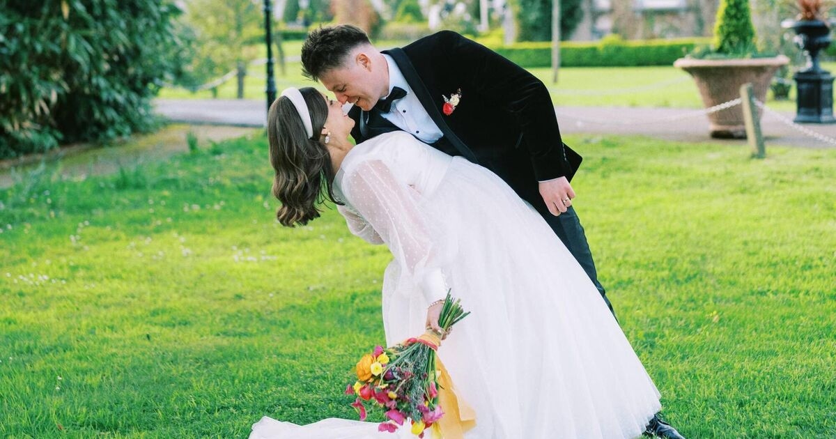 Wedding of the Week: Cork couple head 'over the rainbow' for Kerry castle celebration