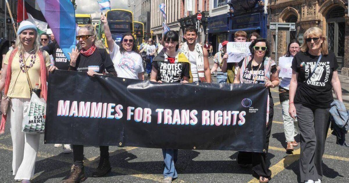 Mammies For Trans Rights are marching to turn fear into joy