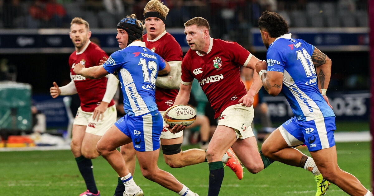 Finn Russell silences any doubters and makes the No.10 Lions jersey his own
