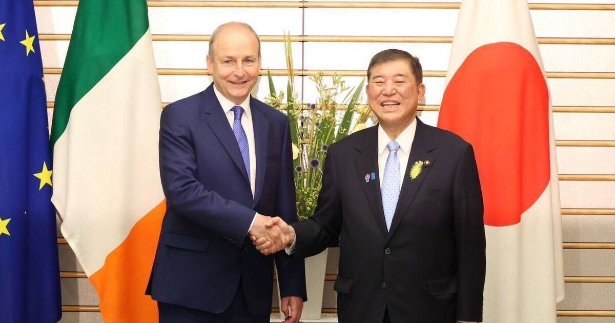 Taoiseach and Japanese prime minister pledge to deepen economic and trade links