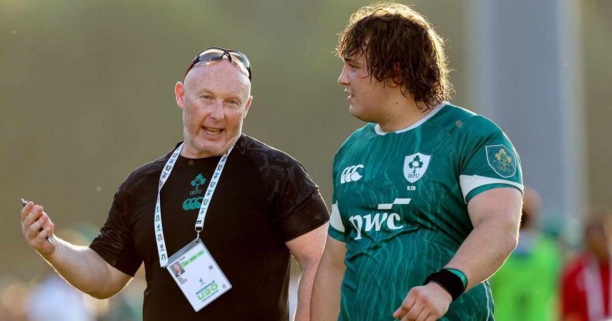 Doak makes two changes to Ireland U20s side for Italy clash