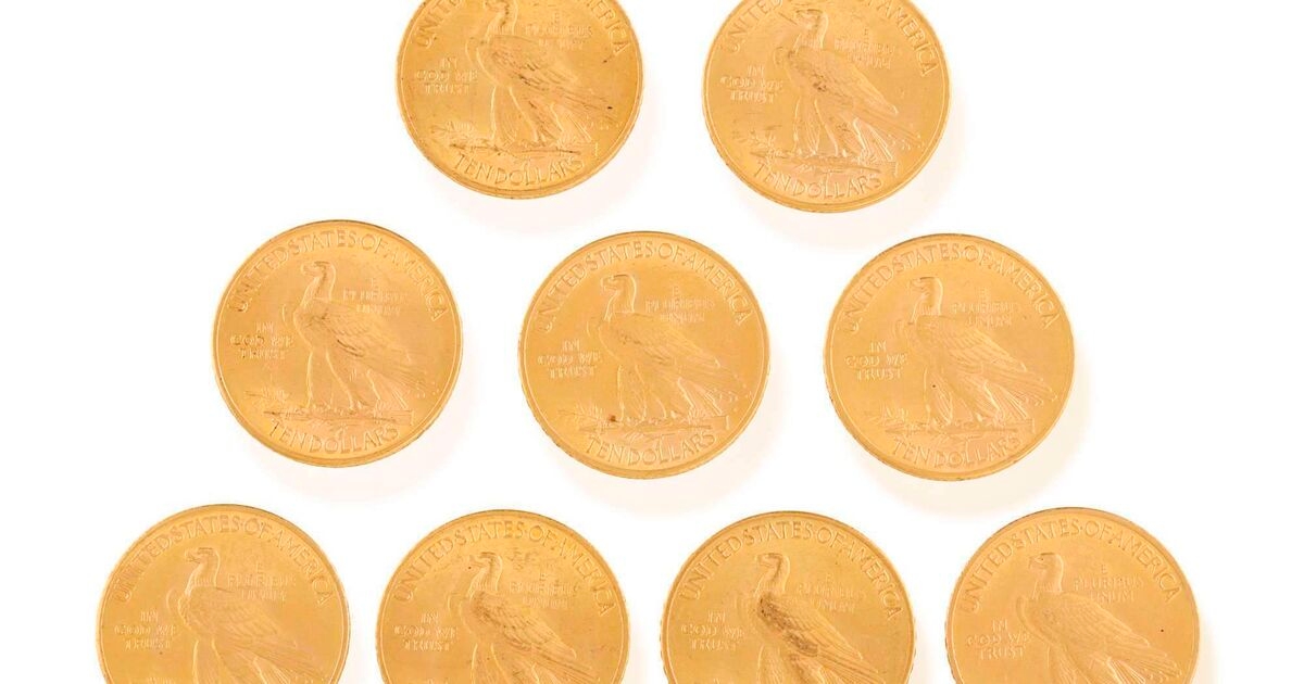 Antiques: Nine American gold eagle $10 coins make €10,000 in Dublin