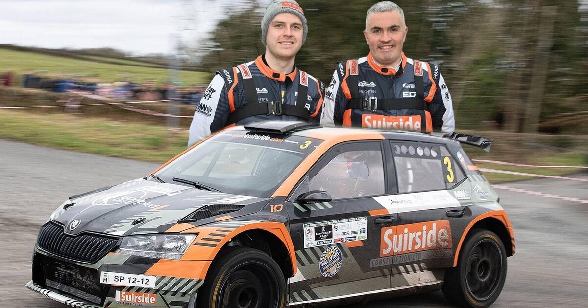 Former Kilkenny hurler Doherty on local terrain in Raven's Rock Rally