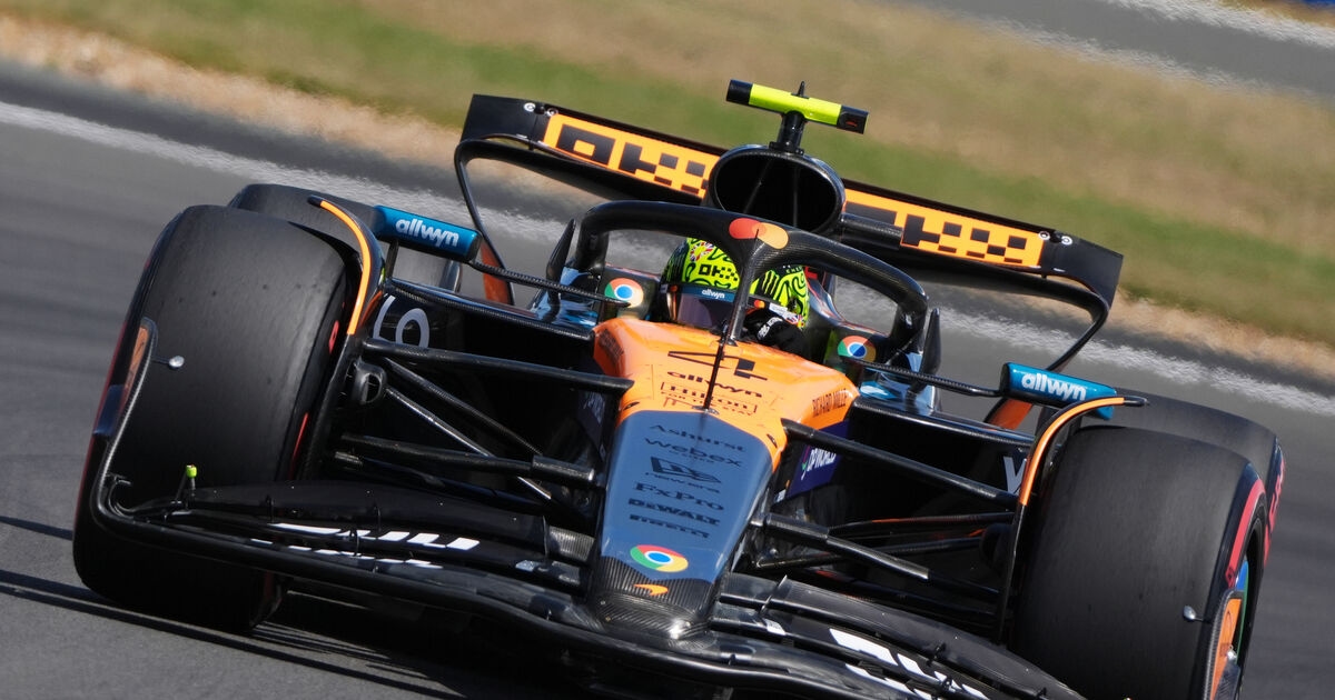 Lando Norris sets pace in practice for British Grand Prix as he eyes home win
