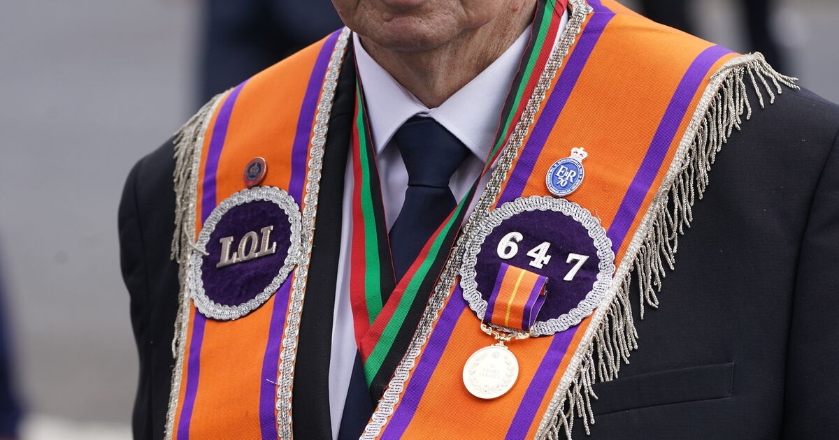 Tens of thousands take to streets for annual July 12 Orange Order parades