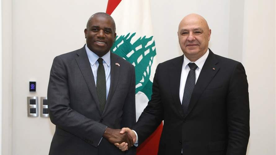 Lebanon's President tells UK Foreign Secretary Israeli occupation hinders state authority