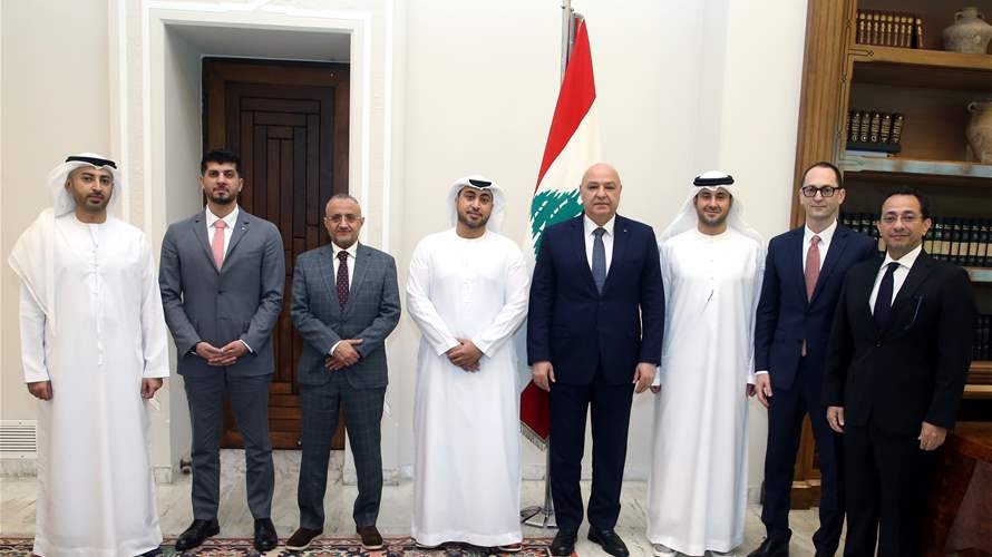 UAE firm delegation meets President Aoun, expresses interest in investing in Lebanon
