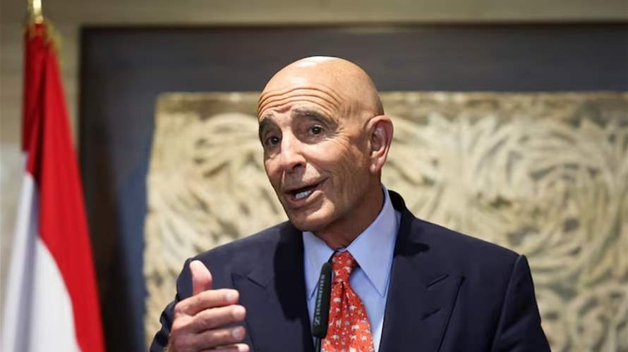 Tom Barrack says US mediating undisclosed Lebanon-Israel talks