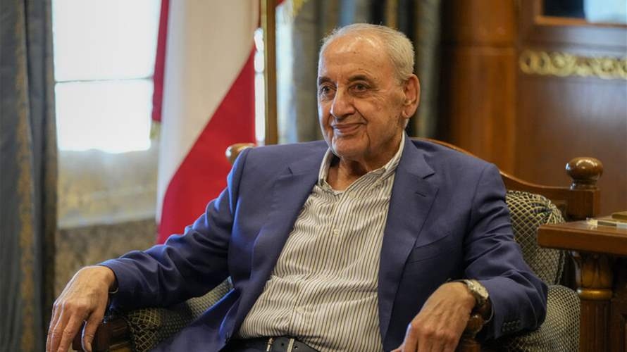 Speaker Berri meets Kuwait's Interior Minister and several Ambassadors in Beirut