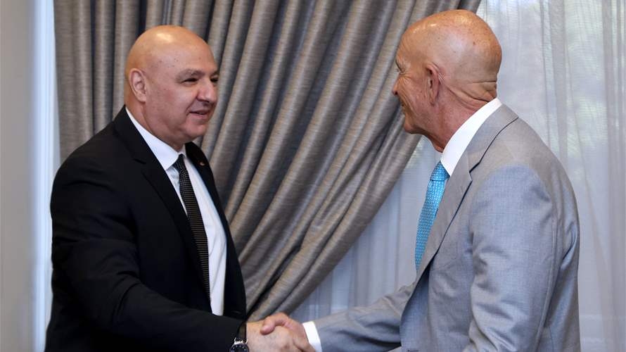 Lebanon's President Aoun meets US envoy Tom Barrack