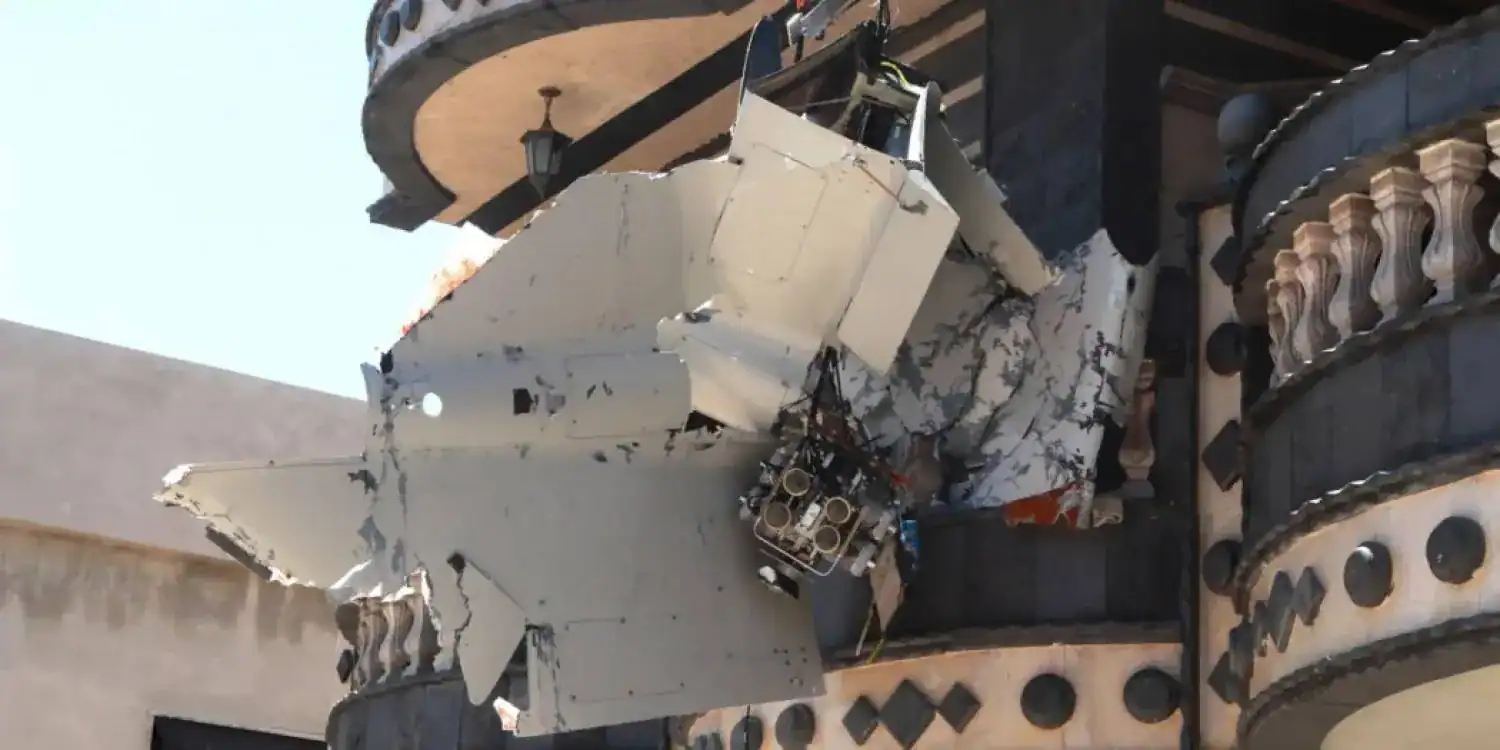 Iranian Missiles Crash into Syrian Houses, Causing Material Damage