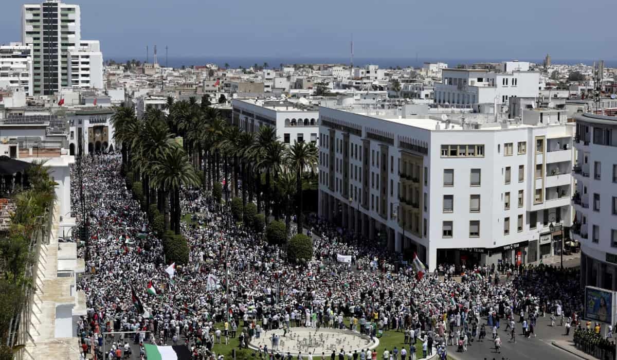 Moroccans Call for End to Gaza War, Reversal of Normalization Deal